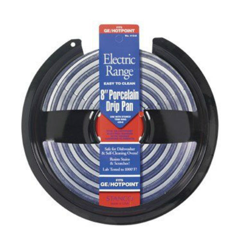 Stanco 410-8 Electric Non Stick Stove Pan, Black Porcelain Finish, 8"