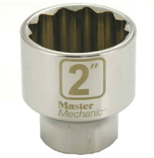 Master Mechanic 383471 12-Point Socket, 3/4" Drive, 2"