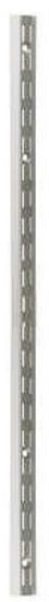 John Sterling™ BK-0100-4 Galvanized Steel Standard, Heavy Duty Double Track, 4'