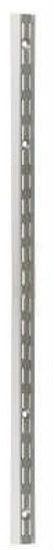 John Sterling™ BK-0100-6 Galvanized Steel Standard, Heavy Duty Double Track, 6'