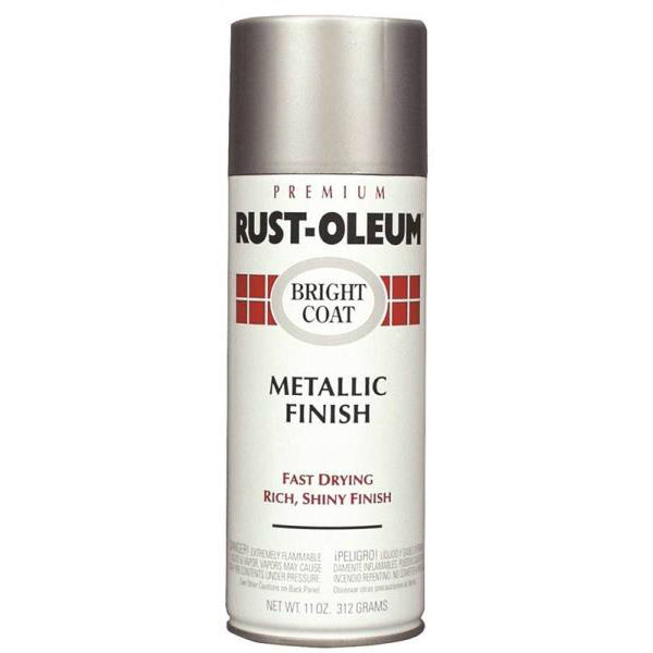 Rust-Oleum® Stops Rust® Bright Coat Metallic Finish Spray, 11 Oz, Aluminum