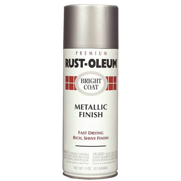 Rust-Oleum® Stops Rust® Bright Coat Metallic Finish Spray, 11 Oz, Aluminum