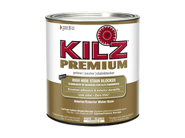 Kilz® Premium 13002 Low Odor Water Base Stain Blocking Primer, 1 Qt