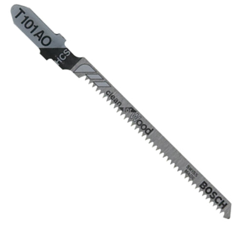 Bosch T101AO Wood Cutting Jig Saw Blade, 3", 20 TPI, 5-Pack
