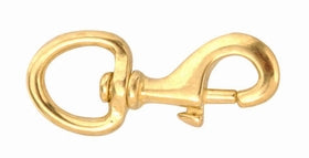Campbell® T7625124 Round Swivel Eye Bolt Snap, 1", Bronze