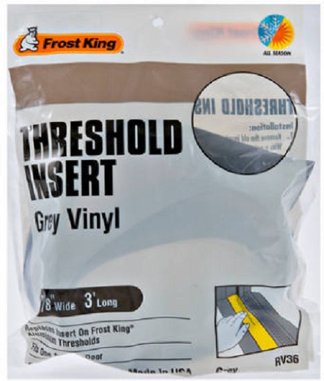 Frost King RV/36H Replacement Vinyl Insert, 36", Gray