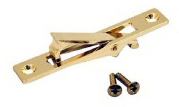 Johnson Hardware® 150-3PK1 Bright Brass Edge Pull, 3" Long