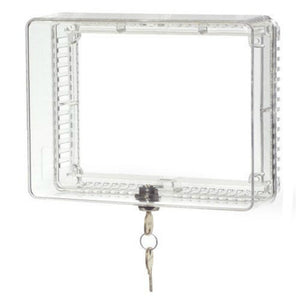 Honeywell CG512A-1009 Large Thermostat Guard with Inner Shelf, Clear Plastic