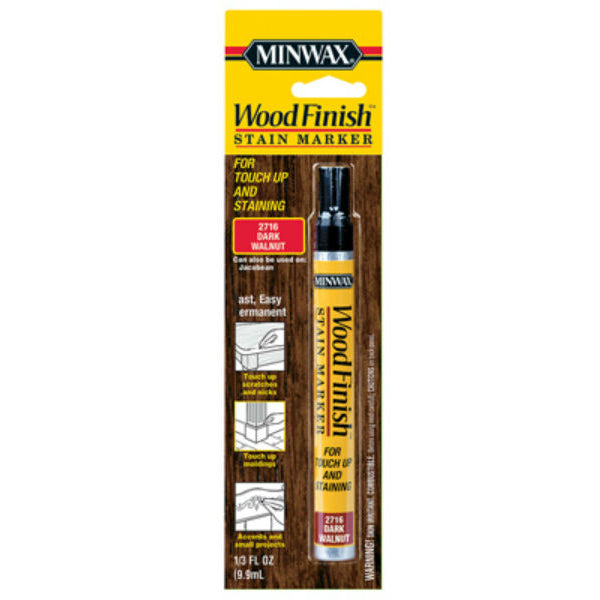 Minwax® 63487 Wood Finish™ Stain Marker, Dark Walnut, 0.33 Oz