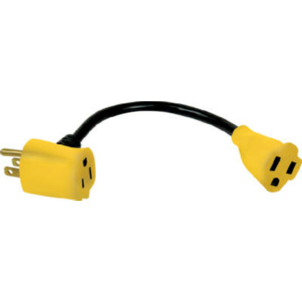 Master Electrician KAB-3P Pigtail Plus Adapter with 6" Cord
