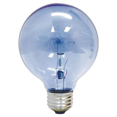 GE Lighting 48694 Reveal® Incandescent G25 Vanity Globe Bulb, Clear, 40W