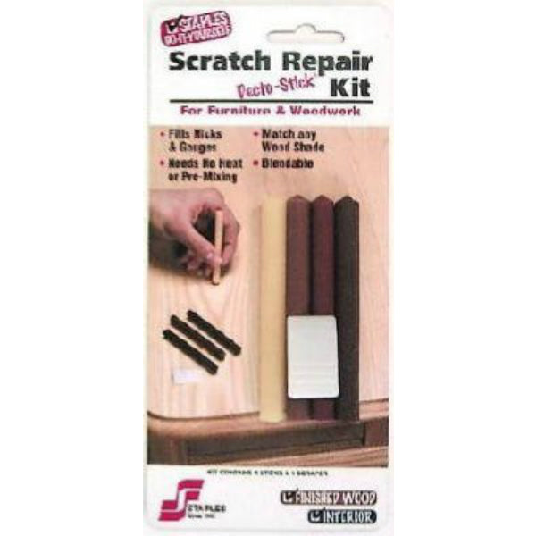Staples 801 Scratch Repair Kit for Furniture & Woodwork