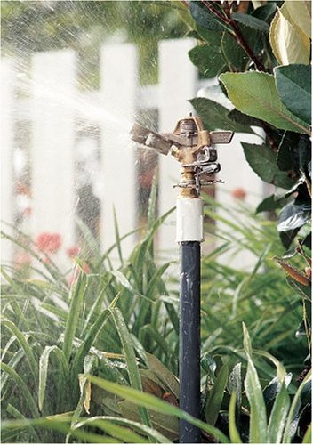 Rain Bird® 25PJDAC Brass Impact Impulse Sprinkler, 50' Spacing