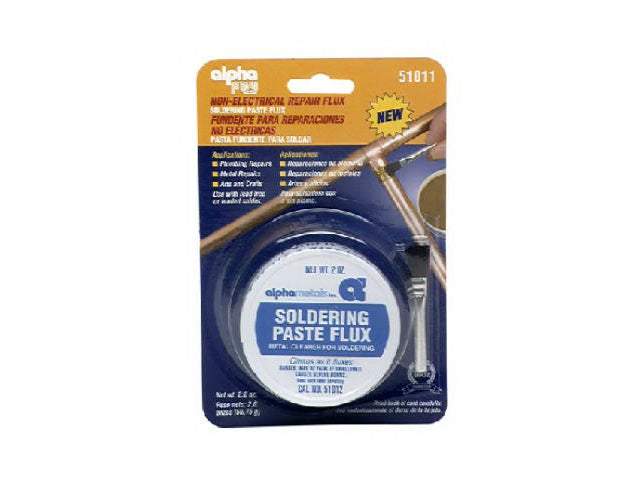 Alpha Fry AM51011 Lead Free Non-Electrical Soldering Paste Flux, 2 Oz