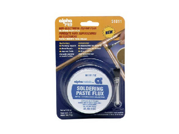 Alpha Fry AM51011 Lead Free Non-Electrical Soldering Paste Flux, 2 Oz