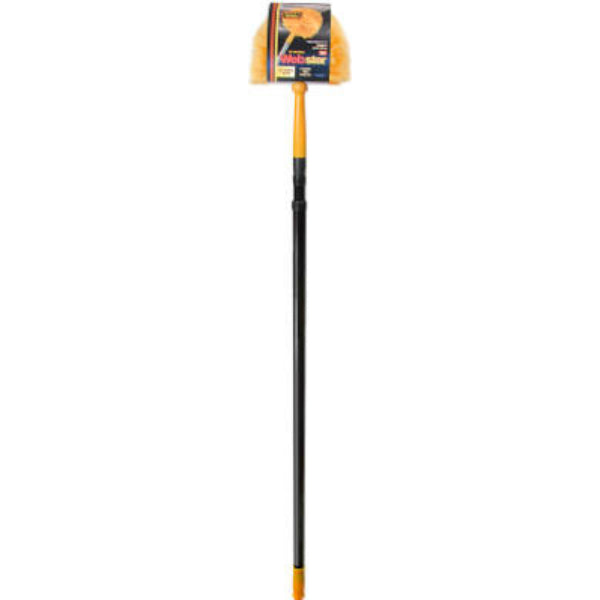 Ettore 31028 Professional Cobweb Duster with 118" Steel Extension Handle
