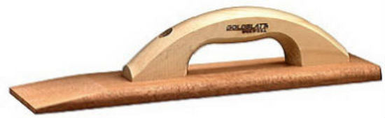 Goldblatt® G06156 Mahogany Wood Float, 15"