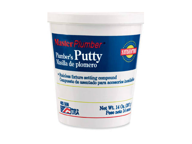 Master Plumber 043015 Long Lasting Plumber's Putty, 14 Oz