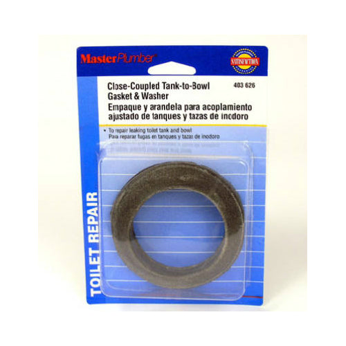 Master Plumber 403626 Toilet Tank To Bowl Gasket & Washer
