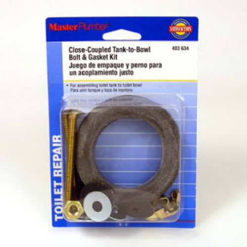 Master Plumber 403634 Toilet Tank To Bowl Bolt & Gasket