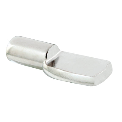 Slide-Co 242158 Shelf Support Peg, 5 MM Dia, Nickel Plated, 8-Pack