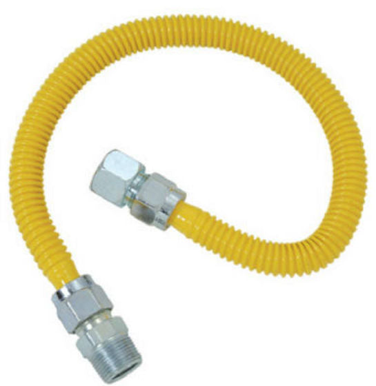 BrassCraft CSSC21-60 Stainless Steel Gas Connector, 60"
