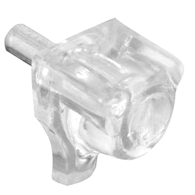 Slide-Co 242159 Plastic Shelf Support Peg, 3 MM Dia, Clear, 8-Pack