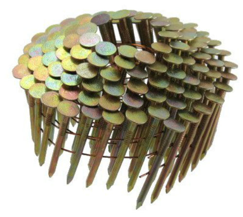 Bostitch CR5DGAL Galvanized 15° Coil Roofing Nails, 1.75" Smooth Shank,7200-Pack
