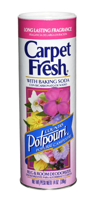 Carpet Fresh 276147 Rug And Room Deoderizer, Potpourri Scent Scent, 14 Oz