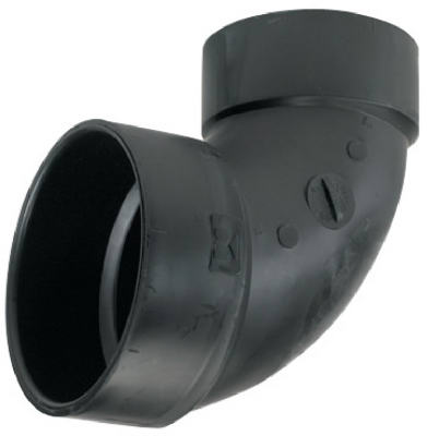 Black 90 Degree Elbow