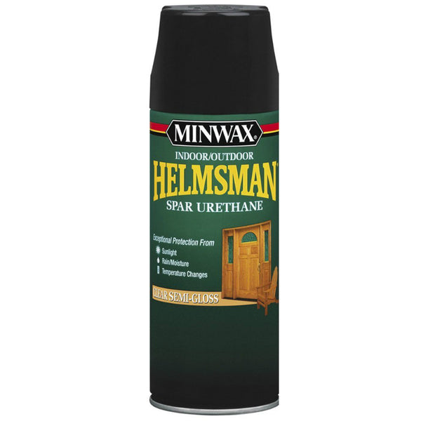 Minwax® 33260 Helmsman® Indoor/Outdoor Spar Urethane, 11.5 Oz Aerosol, Semi Gloss