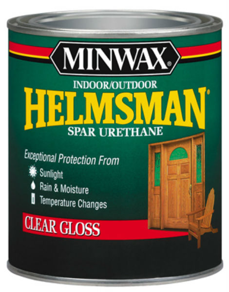 Minwax® 43200 Helmsman® Indoor/Outdoor Spar Urethane, Clear Gloss, 1 Pt