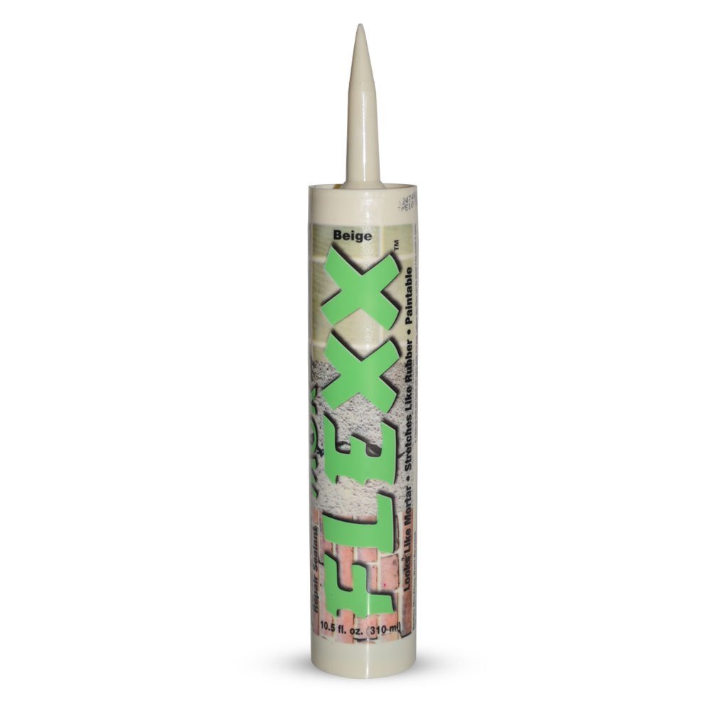 Sashco® 15010 Mor-Flexx®  Easy Stucco & Mortar Repair Sealant, 10.5 Oz, Beige