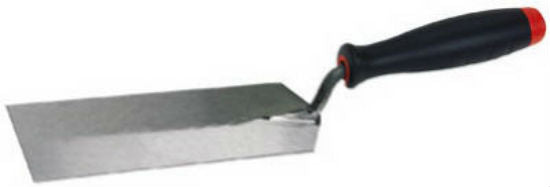 Goldblatt® G09336 Margin Trowel, 6" x 2", Carbon Steel Blade