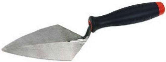 Goldblatt® G09348 Pointing Trowel, 7", Carbon Steel Blade