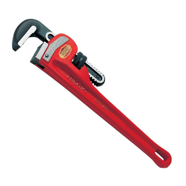Ridgid® 31005 Heavy-Duty Straight Pipe Wrench, 8"