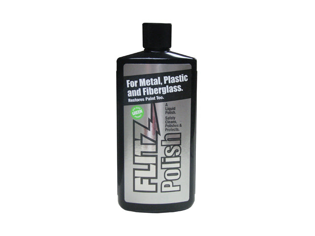 Flitz® LQ04535 Liquid Metal Polish & Fiberglass Cleaner, 3.4 Oz