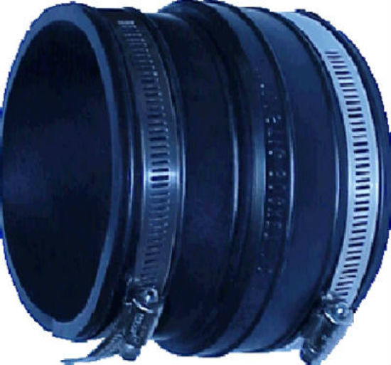 Fernco P1056-32 Flexible Reducing Coupling, 3" x 2"