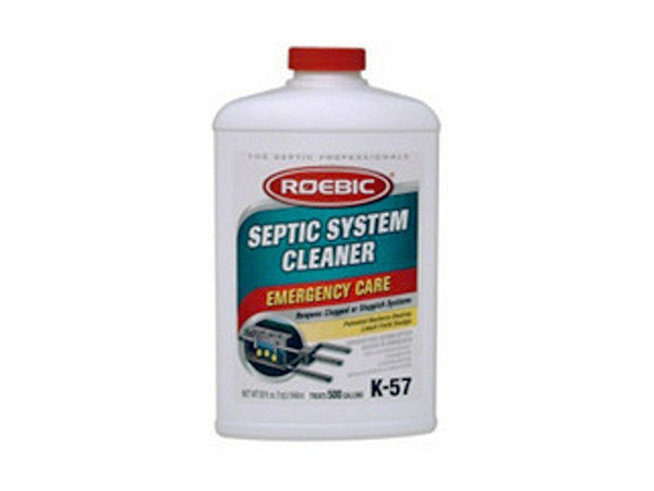 Roebic® K-57-Q-12 Septic Tank & Cesspool Bacterial Cleaner, 32 Oz