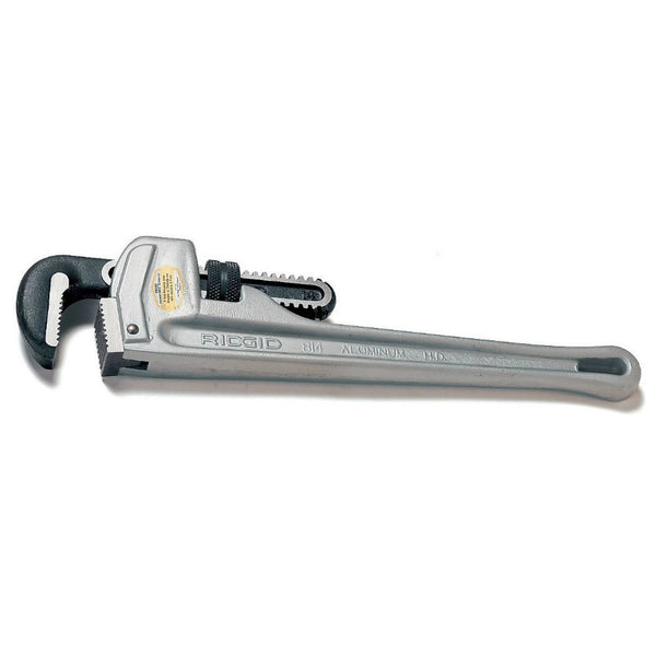 Ridgid® 31090 Aluminum Straight Pipe Wrench, #810, 10"