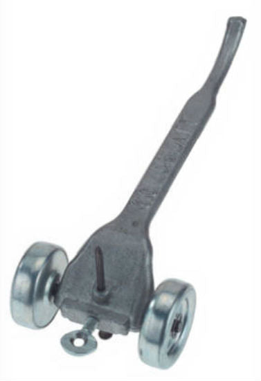 Goldblatt® G01210 Skate Wheel Joint Raker, Aluminum Handle