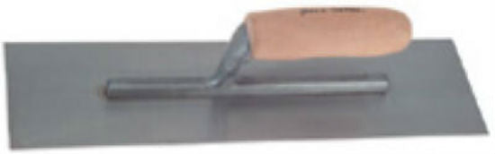 Goldblatt® G03910 Finishing Trowel, 11" x 4-1/2", Wood Handle