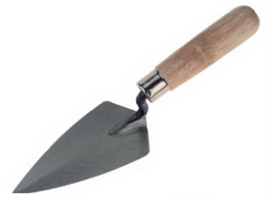 Goldblatt® G01930 Pointing Trowel, 5", Carbon Steel Blade