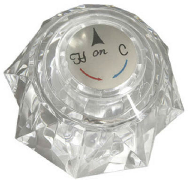 BrassCraft SH6811 Acrylic Tub Handle, 2" x 2-1/4"