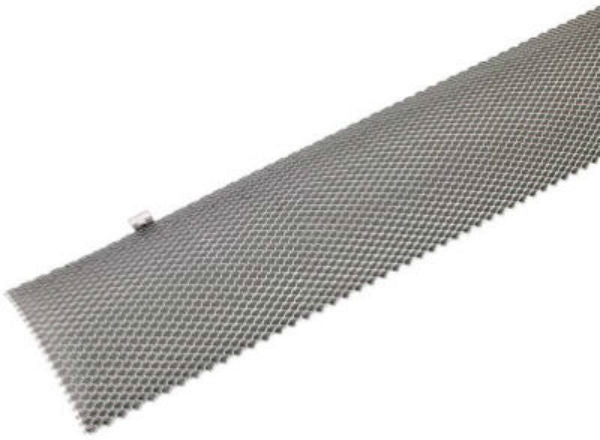 Amerimax 85280BX Hinged Gutter Guard, 6" x 3', Mill Finish