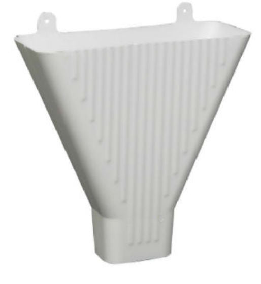 Amerimax 85208 Plastic Funnel, 2" x 3", White