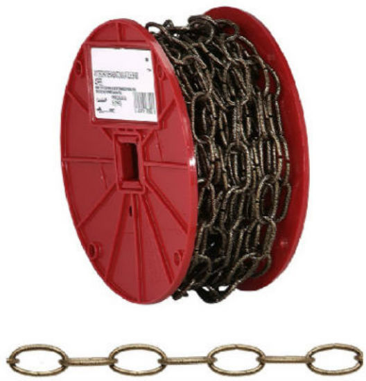 Campbell® 0722006 Decorator Chain, 40', Antique Copper