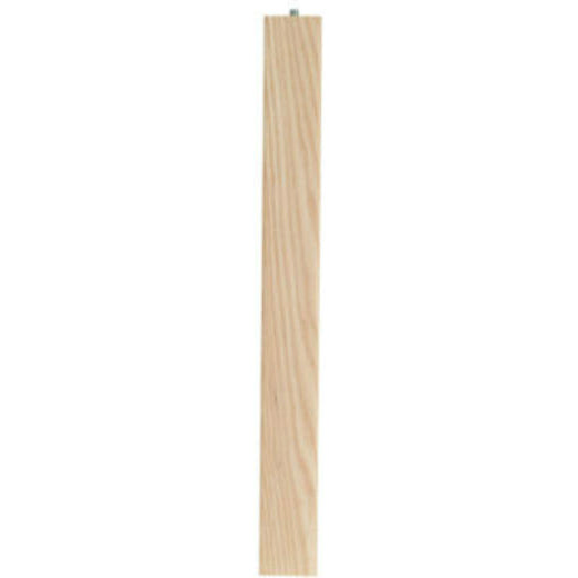Waddell 2678 Furniture Grade Quality Ash Parsons Table Leg, 28"