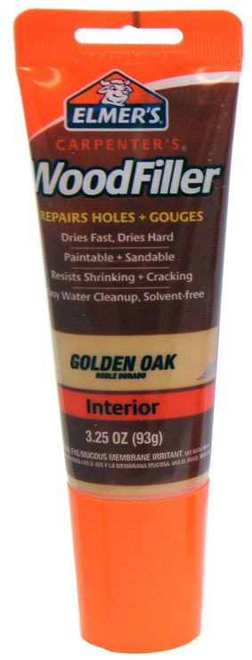 Elmer's E861 Carpenter's® Interior Wood Filler, 3.25 Oz, Golden Oak