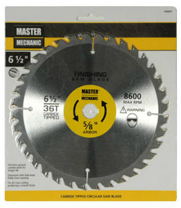 Master Mechanic 440859 Circular Saw Blade, 6-1/2", 36 Teeth